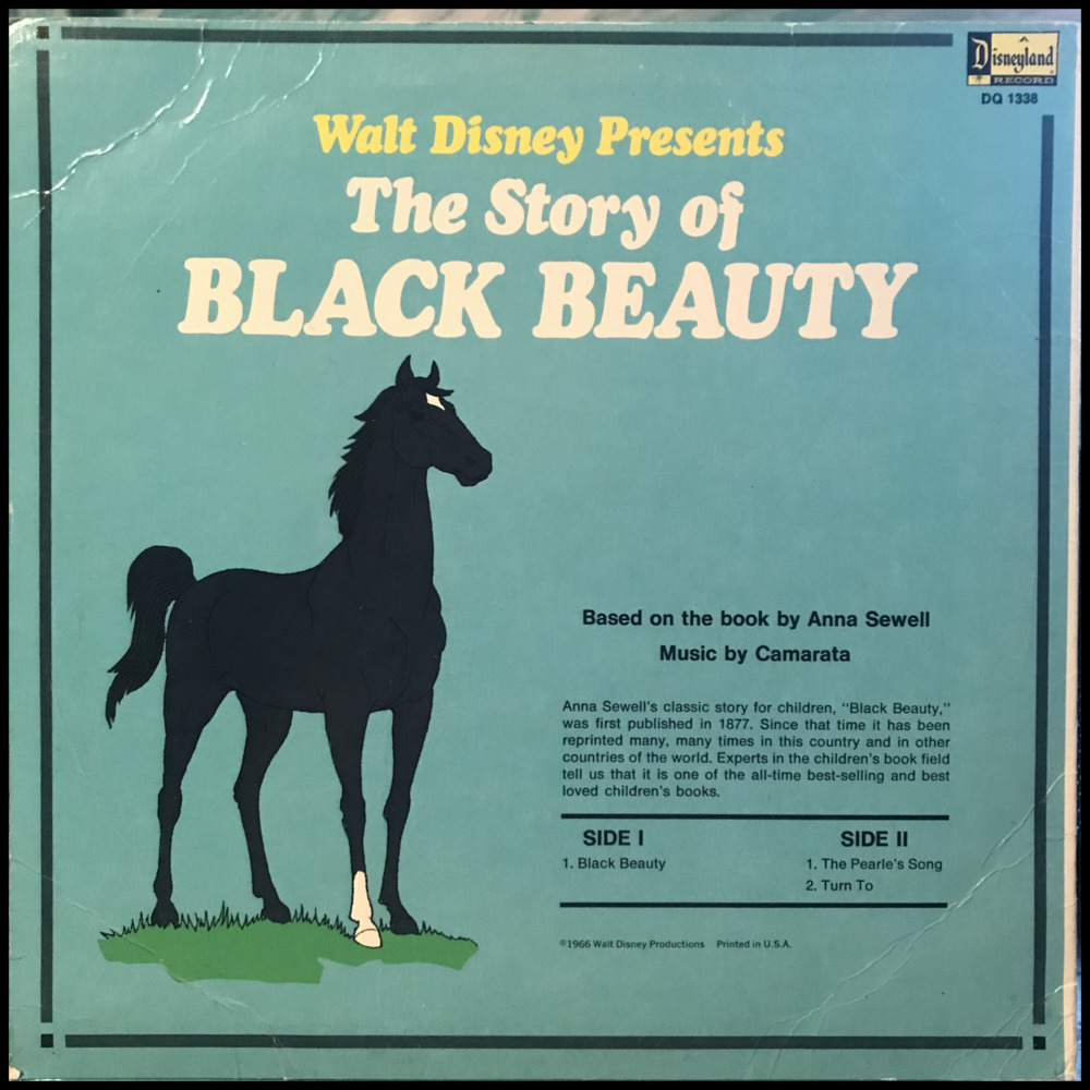 Walt Disney Presents The Story And Songs Of Black Beauty-*Vinyl Record*